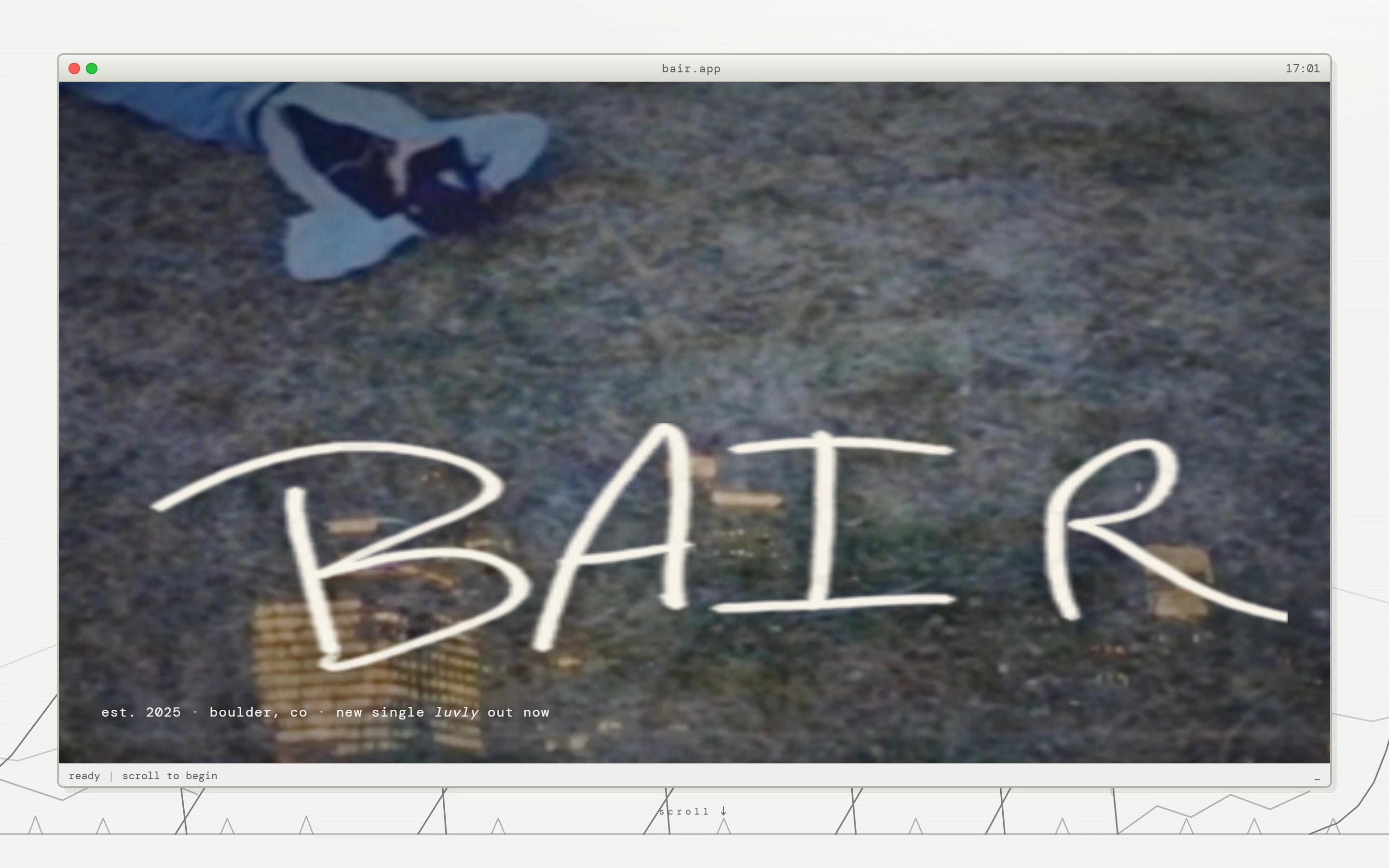 BAIR website homepage